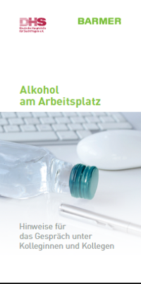 Detailanzeige: Alkohol am Arbeitsplatz - Hinweise für das Gespräch unter Kolleginnen und Kollegen