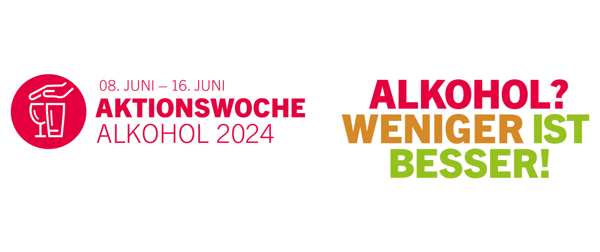 AWA 2024 Schriftzug - Alkohol-weniger ist besser